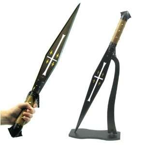  28 inch CRUSADER SWORD with Stand