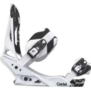   Cartel Reflex White 2012 Guys Snowboard Bindings