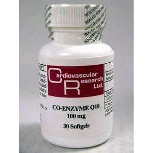  Ecological Formulas   CoEnzyme Q10 100 mg 30 gels Health 