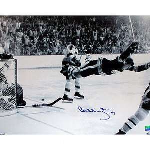  Bobby Orr Boston Bruins Autographed 20x26 Canvas Sports 