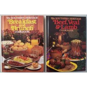   Brunch Cookbook AND Beef, Veal & Lamb Cookbook Southern Living Books