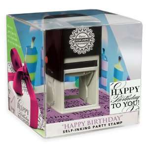  Three Designing Women Party Gift Self Inking Stamp Cube 