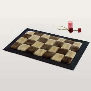 New   Onitiva   [Chocolate & Butter] Handwoven Home Rugs (19.7 by 31.5 