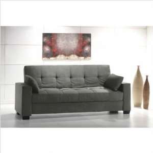    Sausalito Casual Convertible Sofa Color Dark Gray