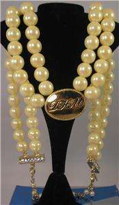AVON Presidents Recognition Pearlesque Necklace 2005  