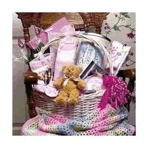  Baby Bountiful Deluxe   Girl Gift Basket 