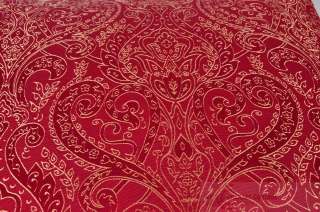 Lenox Waltz Bedding Collection King Comforter Set, Red $420