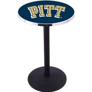  University of Pittsburgh Pub Table with 214 Style Base 