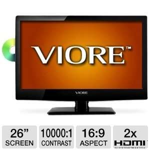  Viore 26 Class LED HDTV/DVD Combo Electronics