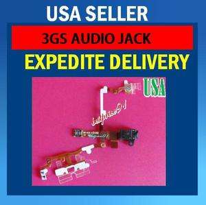   Volume Flex Cable BLACK   Headphone Audio Jack Power Earphone*  