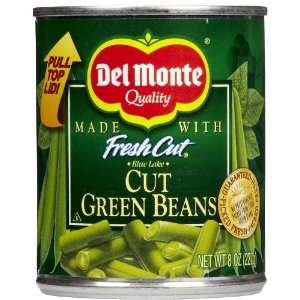 Del Monte Cut Green Beans, 8 oz, 12 pk  Grocery & Gourmet 