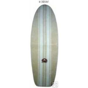  5 foot Surf Board Rug Area Throw Carpet Silver 50544 