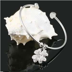 New Korean Stylish Opening Bracelet Silver   