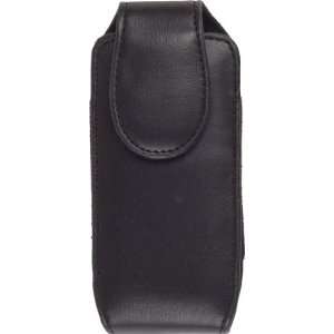  Standard Bar Black Leather Pouch for Kyocera LG Nokia 
