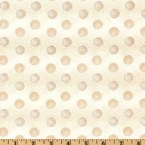   Simple Pleasures Dots Cream Fabric By The Yard Arts, Crafts & Sewing