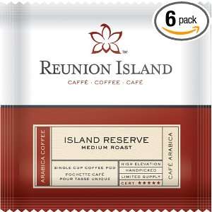 Reunion Island Island Reserve, 18 Count Coffee Pods, 0.335 Ounce Pouch 