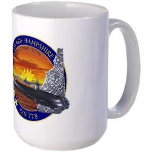  SSN 778 USS New Hampshire Military Large Mug by  