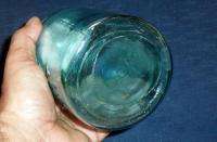 VERY OLD MASON JAR LOT (3) BALL PERFECT MASON LIGHT GREEN W/LID NICE 