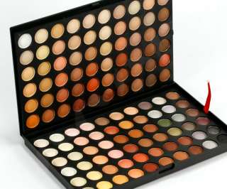 120 Colors Complete Warm Color Eye Shadow Palette Kit  