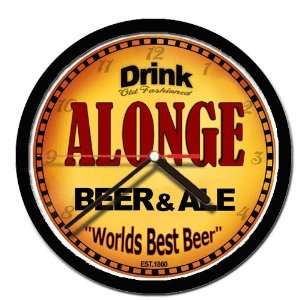  ALONGE beer and ale wall clock 