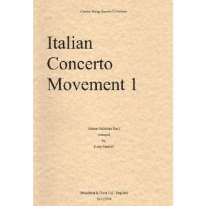  Italian Concerto, Movement 1 Musical Instruments