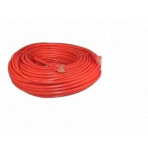    Red 100 Foot Cat 5e 350MHz Snagless Ethernet Cable Electronics