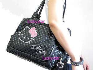 Hello Kitty black tote/ shoulder bag purse  