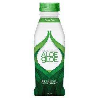 ALOE GLOE Natural Aloe Water, Crisp Aloe( Original ) Pulp Free, 15.2 