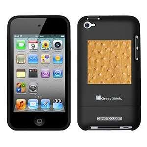  Ostrich Tan on iPod Touch 4g Greatshield Case Electronics