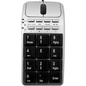  DSI 2 in 1 USB Keypad and Optical Mouse by Ergoguys 