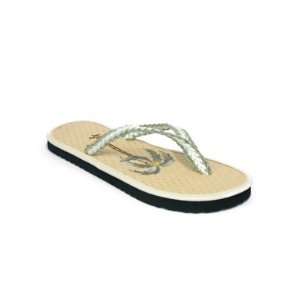  Chinese Flip Flops, Thongs, Sandals with Embroidered Palm 