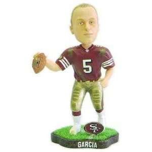  Jeff Garcia Game Worn Forever Collectibles Bobblehead 