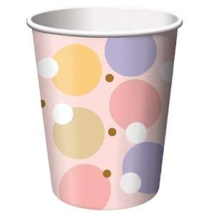  Tiny Toes Paper Beverage Cups   Girl Toys & Games