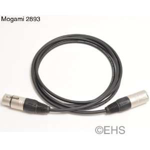  Mogami 2893 Quad Microphone cable 2 ft Electronics