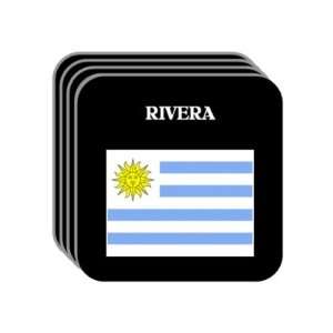 Uruguay   RIVERA Set of 4 Mini Mousepad Coasters