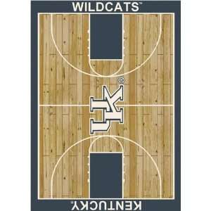  Kentucky Wildcats NCAA Homecourt Area Rug by Milliken 3 