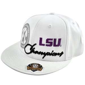  NCAA Top of the World LSU Tigers White 2011 SEC Football 