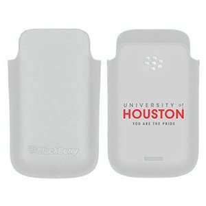  University of Houston Pride on BlackBerry Leather Pocket 