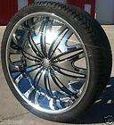 26 RIMS WHEELS TIRES VELOCITY 820 CHARGER CHALLENGER