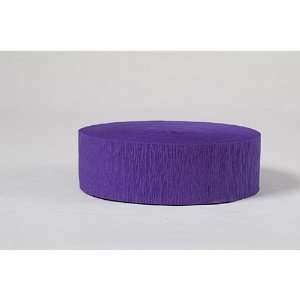    Crepe Streamers 4 Inches Purple 500 Feet Roll Toys & Games