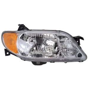 Mazda Protege (Alum Bezel) 01 03 Headlight Lh Head Lamp Passenger Side 