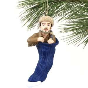  West Virginia Mountaineers Stocking Mascot Ornament 