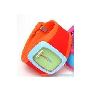   /red Jelly Wrist Watch / Rubber Fashion Digital Sports Watch Unisex
