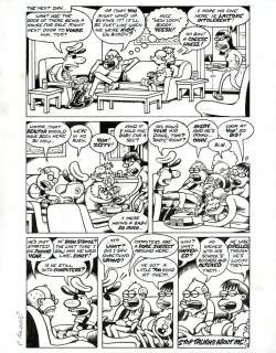 PETER BAGGE Hate Annual #5 p8 ORIGINAL COMIC ART  