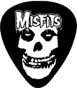 MISFITS 1970s Horror Punk Rock Band DANZIG GUITAR PICK  