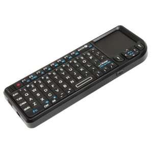 Brand New black 2.4G wireless iPazzPort Mini PC keyboard with touchpad