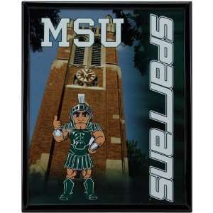  Michigan State Spartans 8 x 10 Campus Framed 