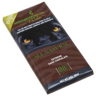   Black Panther, Extreme Dark Chocolate (88%), 3 Ounce Bars (Pack of 12