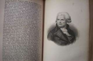 ANTIQUE BOOKS 5 VOL SET FRENCH REVOLUTION 1838 LEATHER  