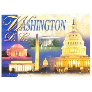 Washington DC Postcard   Montage1, Washington D.C 